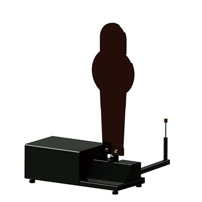 Polutjelesna čelična ploča meta